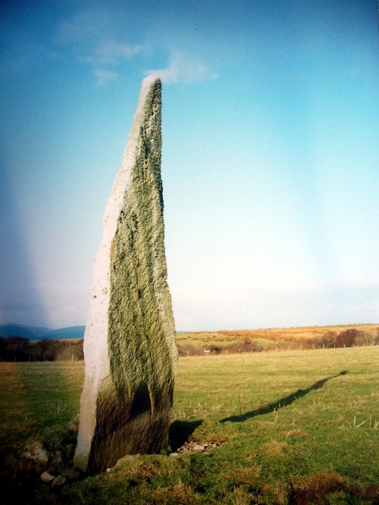 Druid Auchencar (Standing Stone / Menhir) by Billy Fear