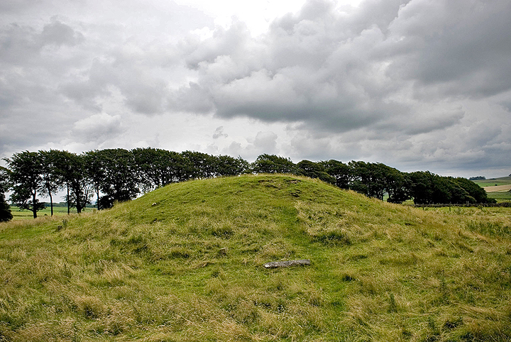 Gib Hill (Long Barrow) by A R Cane