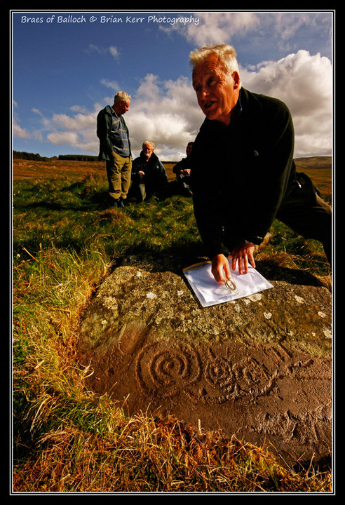 Braes of Balloch (Cup and Ring Marks / Rock Art) by rockartwolf