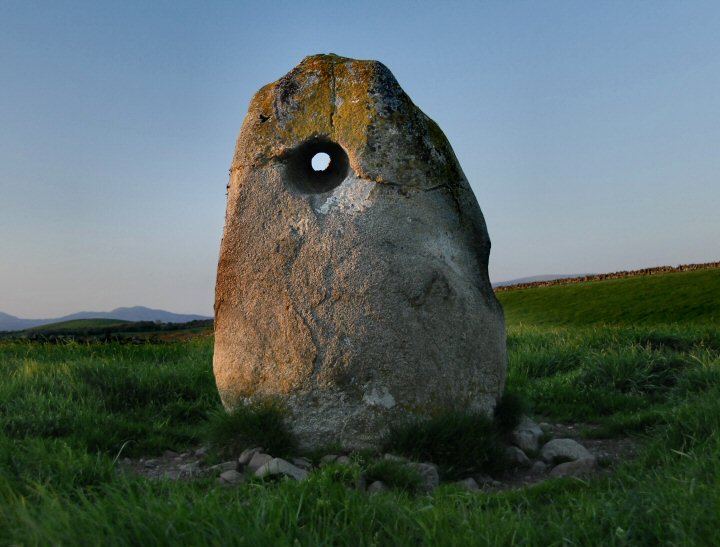 Hole Stone (Standing Stone / Menhir) by Max Bolar