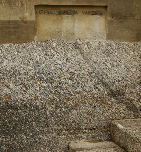 Pietra di Santa Varena, Villa del Foro/Alessandria (Christianised Site) by wido_piemonte