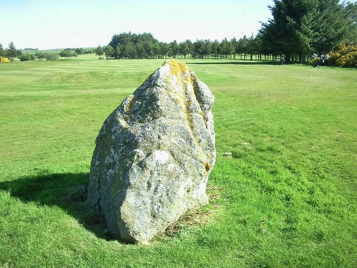The Grinago Stone (Standing Stone / Menhir) by drewbhoy