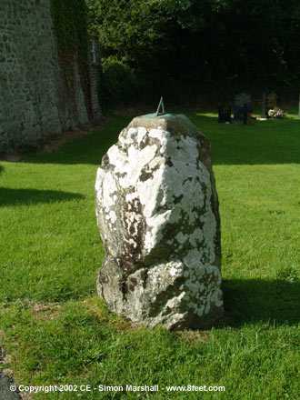 St Tyssilio's Churchyard Stone (Standing Stone / Menhir) by Kammer