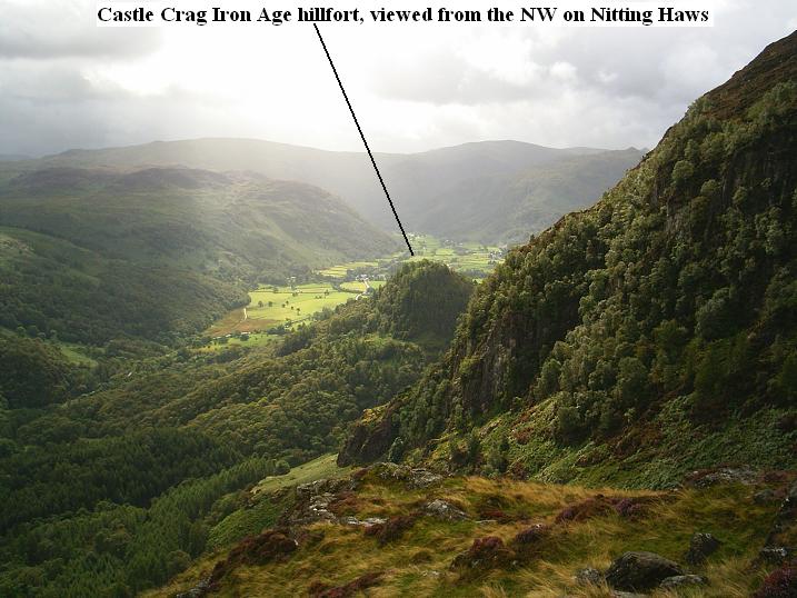 Castle Crag, Borrowdale (Hillfort) by The Eternal
