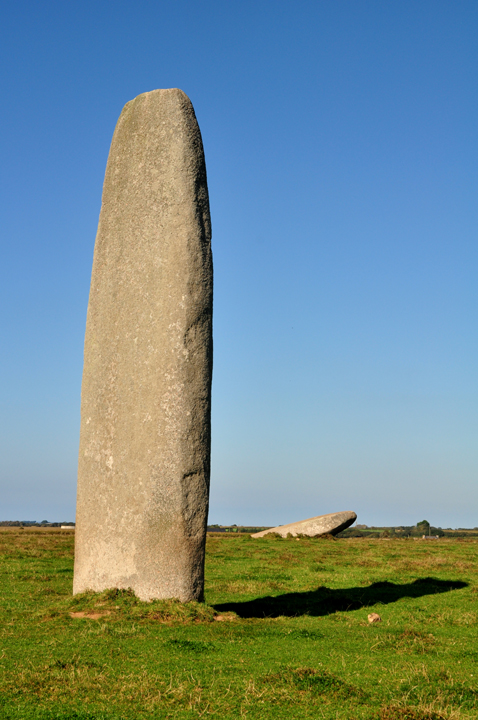 Kergadiou Menhirs (Standing Stones) by Moth