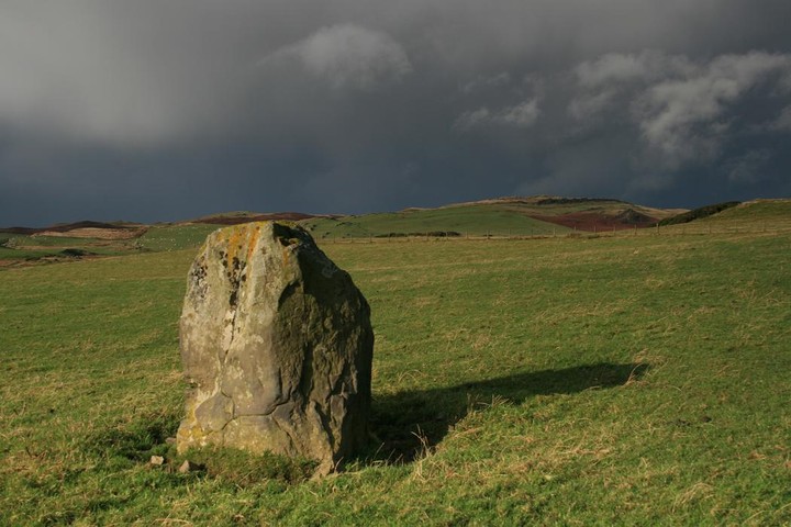 Carreg Hir (Standing Stone / Menhir) by postman