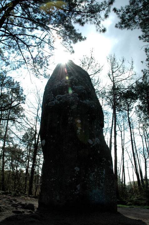 Géant du Manio (Standing Stone / Menhir) by Moth