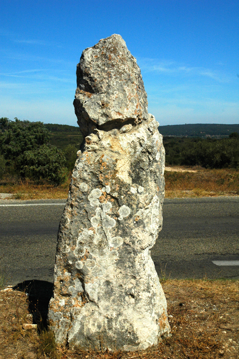 La Pierre Bamboche (Standing Stone / Menhir) by Moth