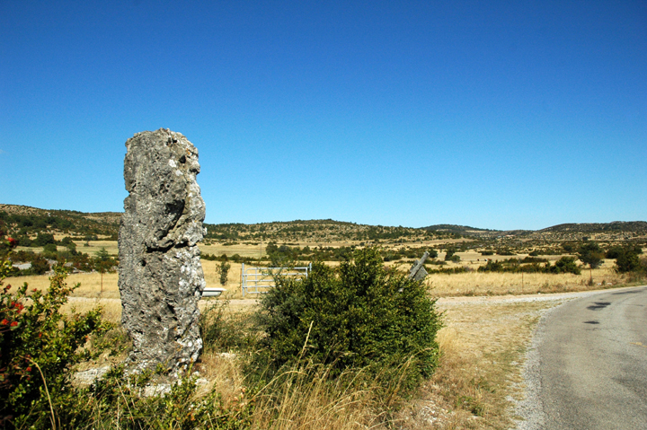 Menhir d'Avernat (Standing Stone / Menhir) by Moth