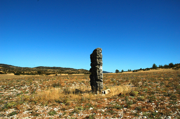 Menhir des Combes (Standing Stone / Menhir) by Moth