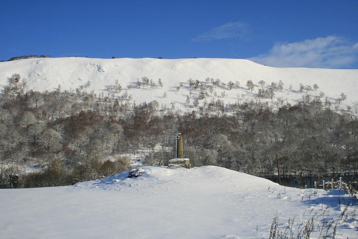 Eliseg's Pillar mound (Round Barrow(s)) by postman