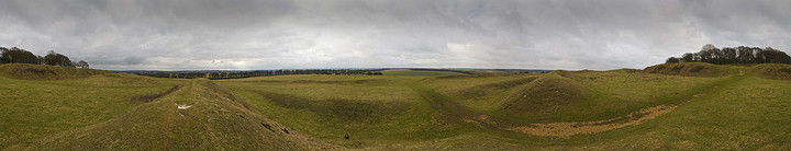 Badbury Rings (Hillfort) by A R Cane