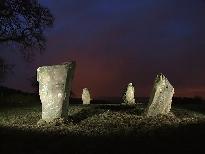 Nine Stones Close (Stone Circle) by Chris Collyer