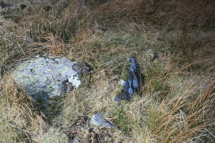 Cairn, between Afon Bedal and Bwlch Cowlyd (Cist) by postman
