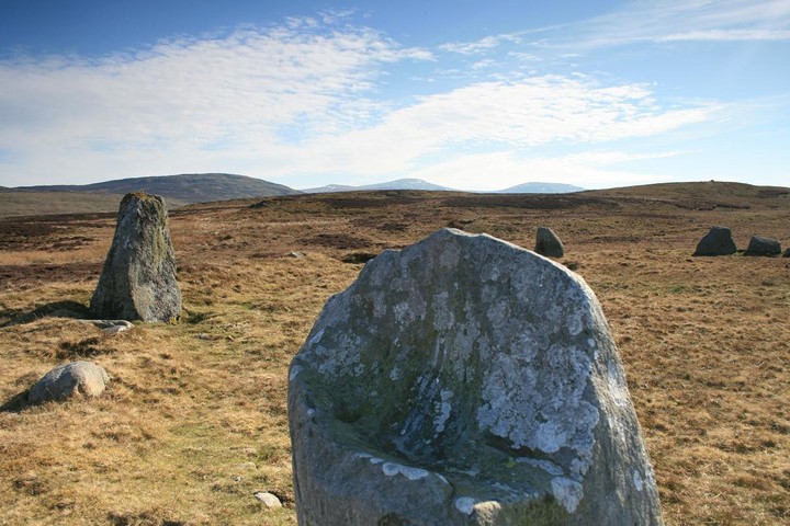Y Meini Hirion (Stone Circle) by postman
