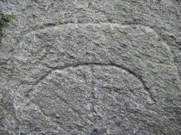 Rio Cavallera, third stone (Engraved stone) by Ligurian Tommy Leggy