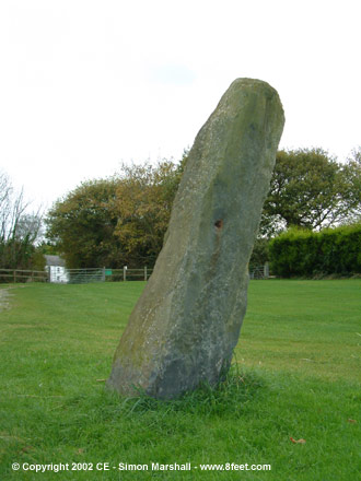 Llwyn-on-Fach (Standing Stone / Menhir) by Kammer