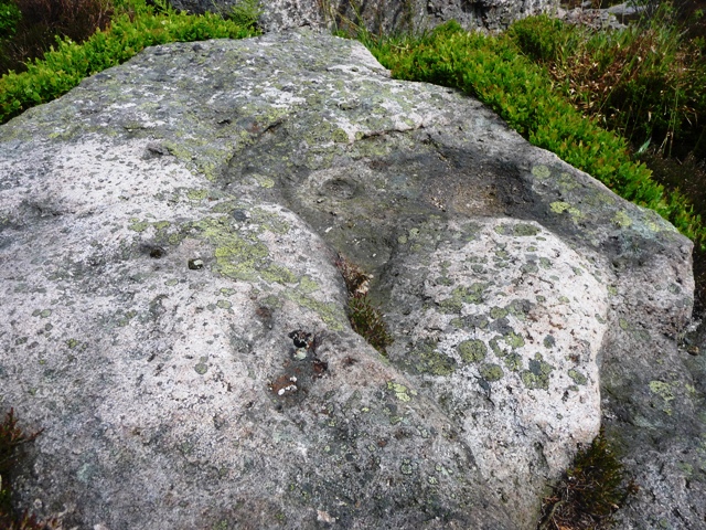 Little Oxen Craig (Cup Marked Stone) by drewbhoy