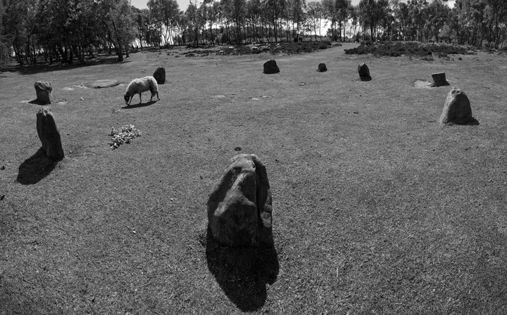 Nine Ladies of Stanton Moor (Stone Circle) by A R Cane