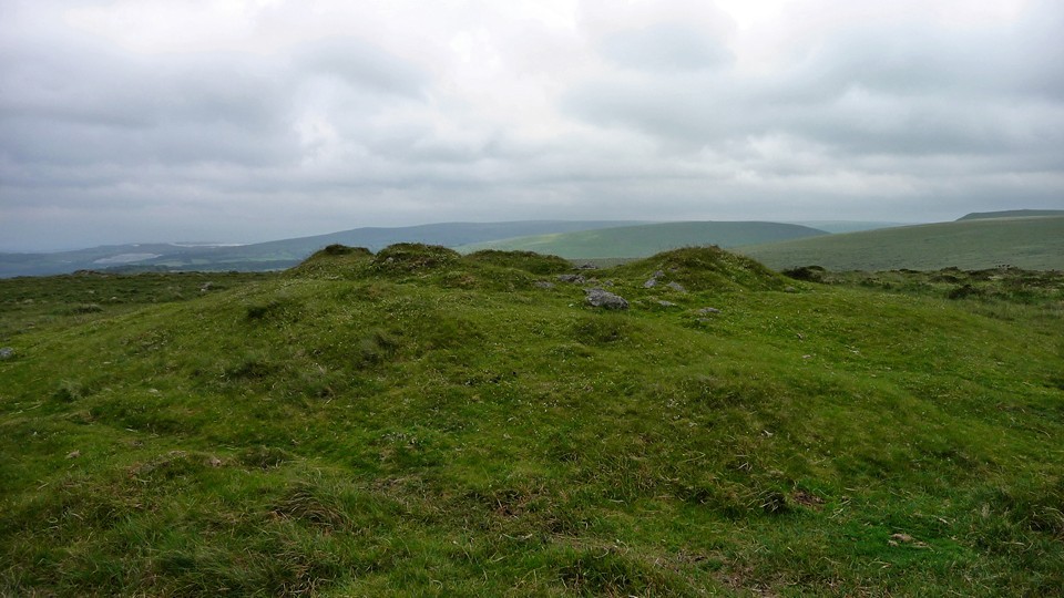 Butterdon Hill (north) cairn (Round Cairn) by thesweetcheat