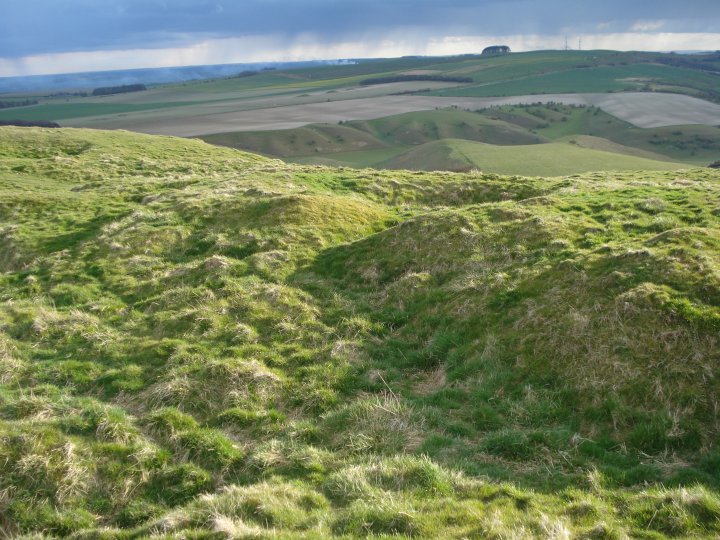 Cherhill Down and Oldbury (Hillfort) by Chance