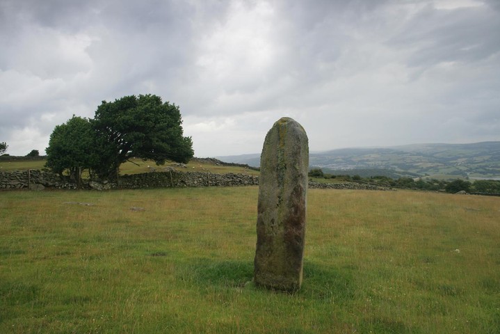 Hafodty (Standing Stone / Menhir) by postman