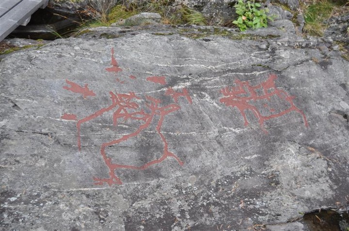 Namforsen (Cup and Ring Marks / Rock Art) by bogman