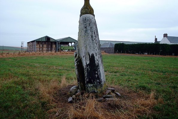 Overbenchil Farm (Standing Stone / Menhir) by nickbrand