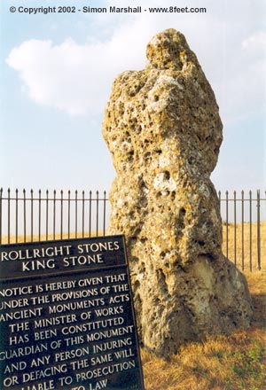 The King Stone (Standing Stone / Menhir) by Kammer