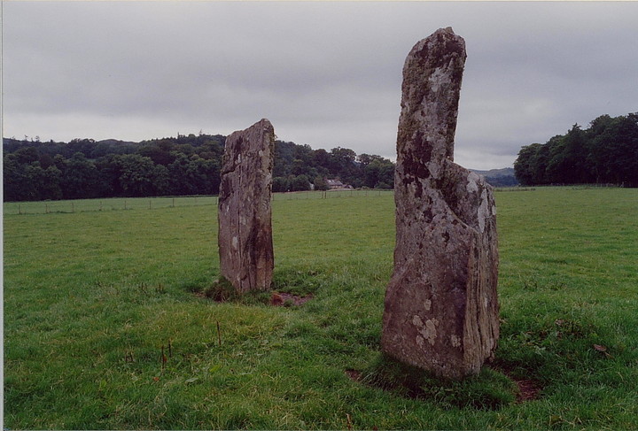The Great X of Kilmartin (Stone Row / Alignment) by GLADMAN