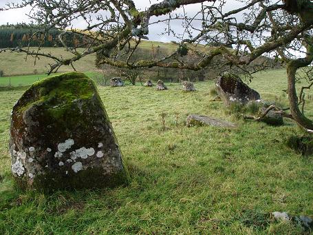 Girdle Stanes & Loupin Stanes (Stone Circle) by Vicster