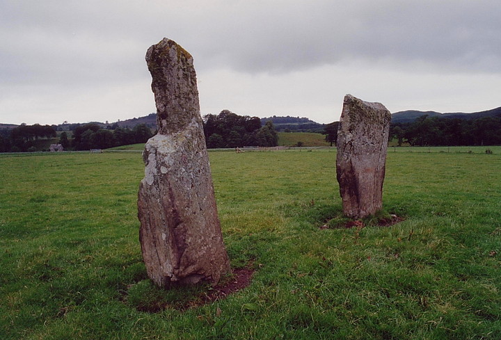 The Great X of Kilmartin (Stone Row / Alignment) by GLADMAN
