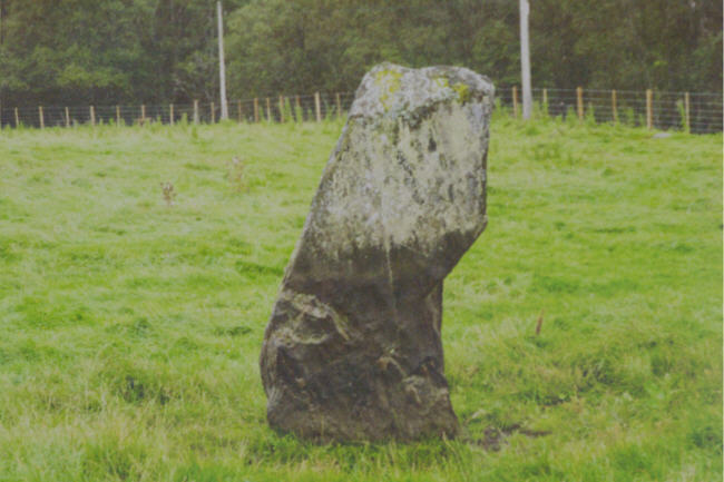 Straloch Stone (Standing Stone / Menhir) by hamish