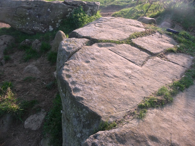 Backley Hill 2 (Cup Marked Stone) by drewbhoy