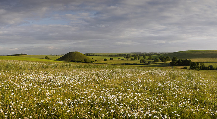 Silbury Hill (Artificial Mound) by A R Cane
