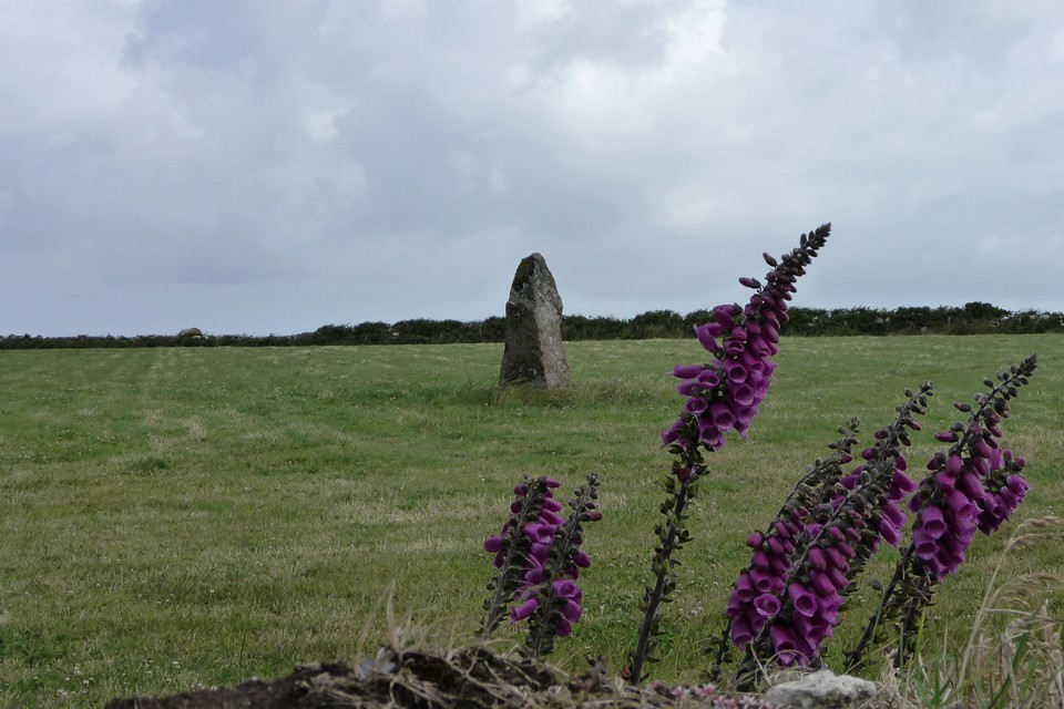 Porthmeor (Standing Stone / Menhir) by thesweetcheat