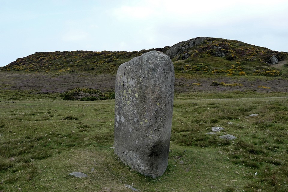 Maen Penddu (Standing Stone / Menhir) by thesweetcheat
