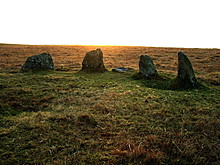 <b>Dinnever Hill kerbed cairn</b>Posted by phil