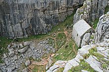 <b>St Govan's Well and Chapel</b>Posted by postman