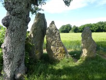 <b>Three Menhirs of Oppagne</b>Posted by costaexpress